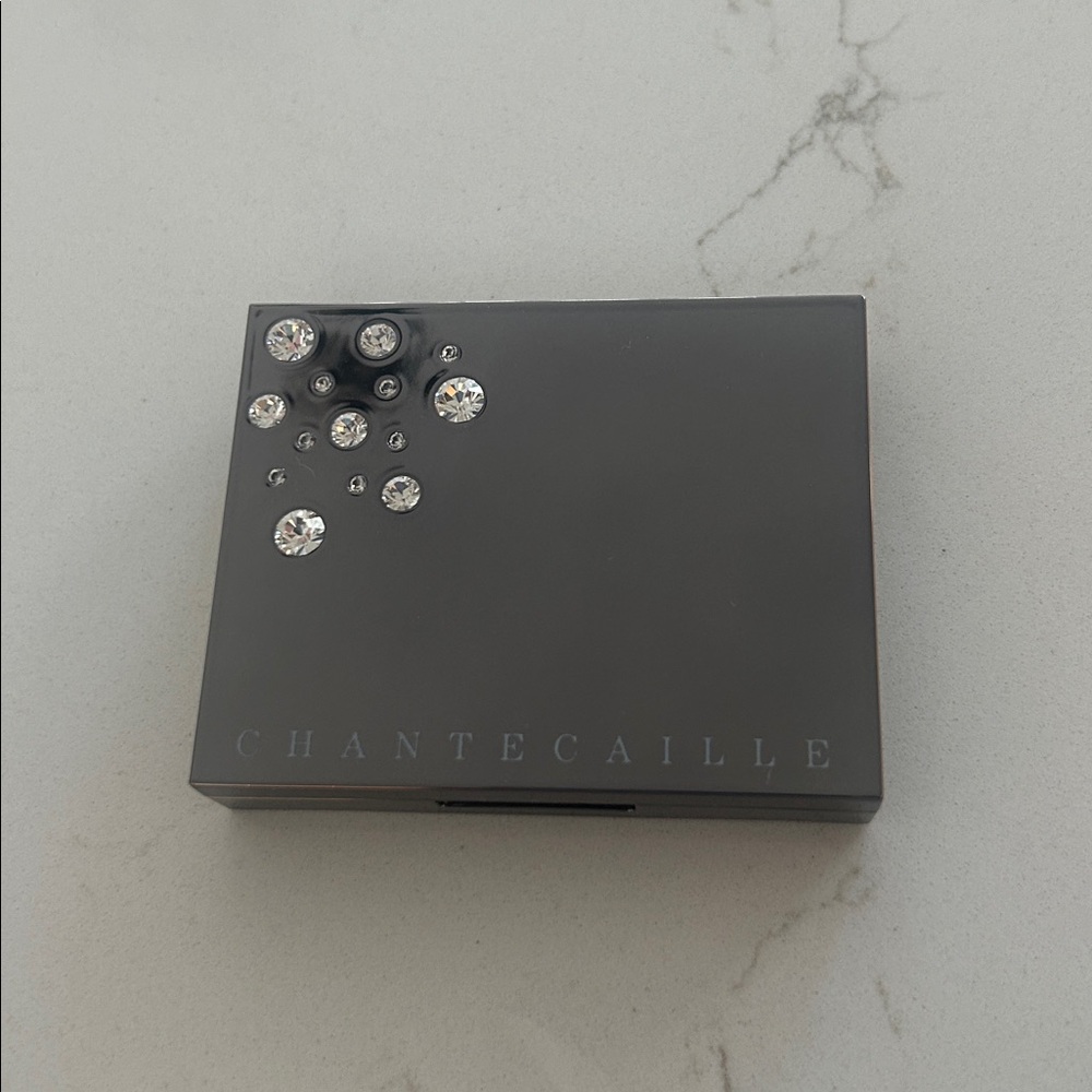 Luxury Chantecaille “Evening Duo”Compact with Gorgeous Crystal Details.